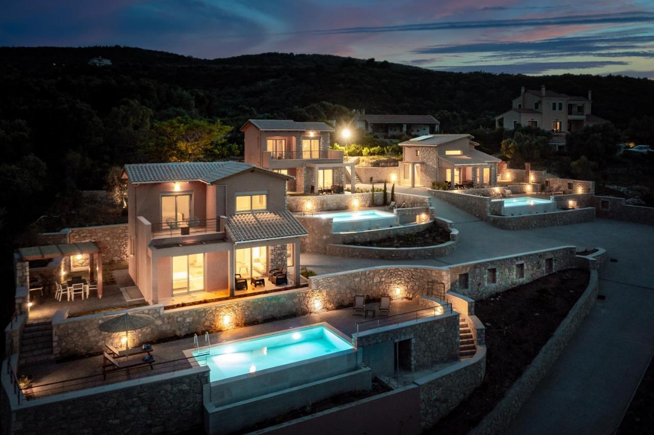 31 Blue Ionian Villas Apolpaina المظهر الخارجي الصورة