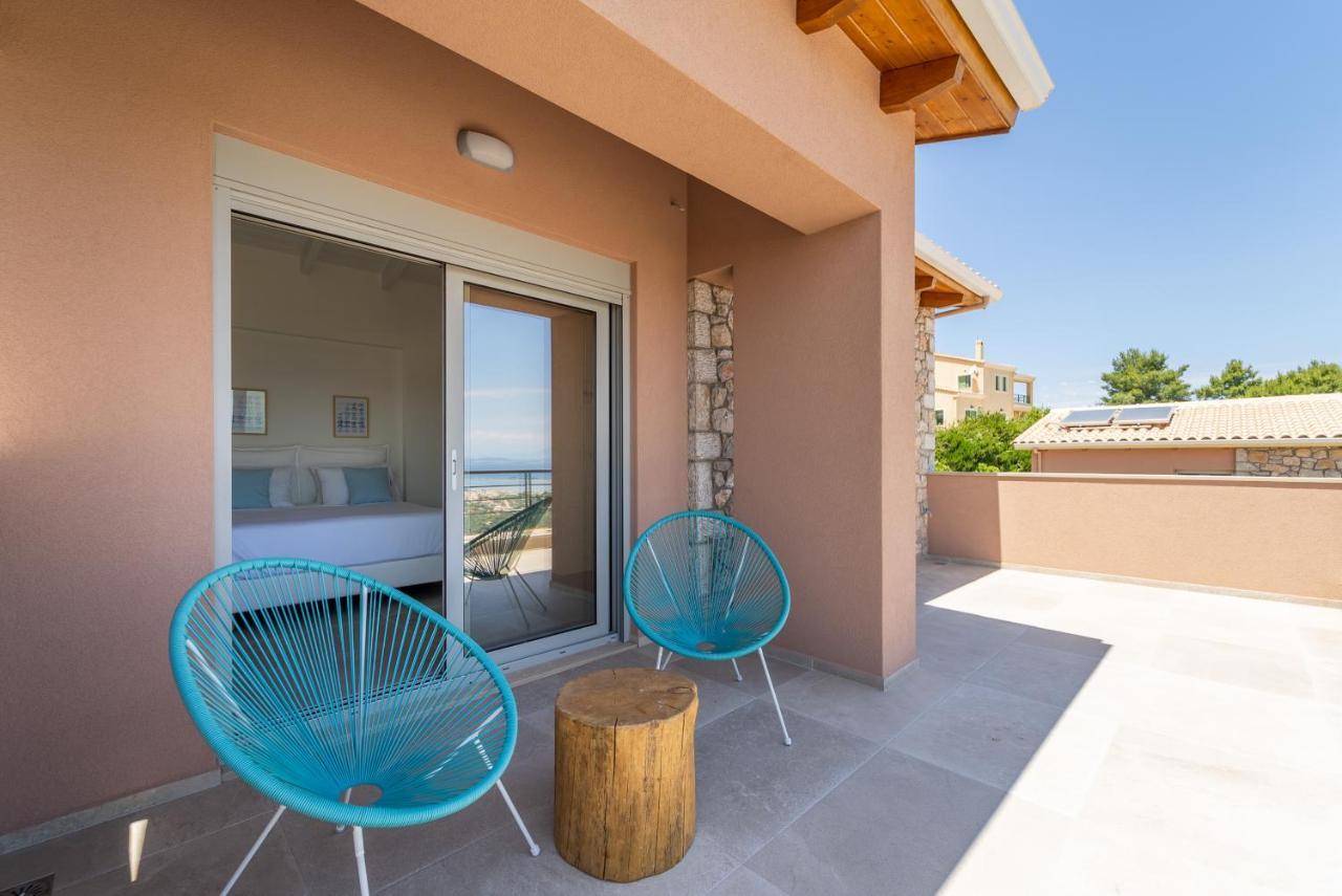 31 Blue Ionian Villas Apolpaina المظهر الخارجي الصورة
