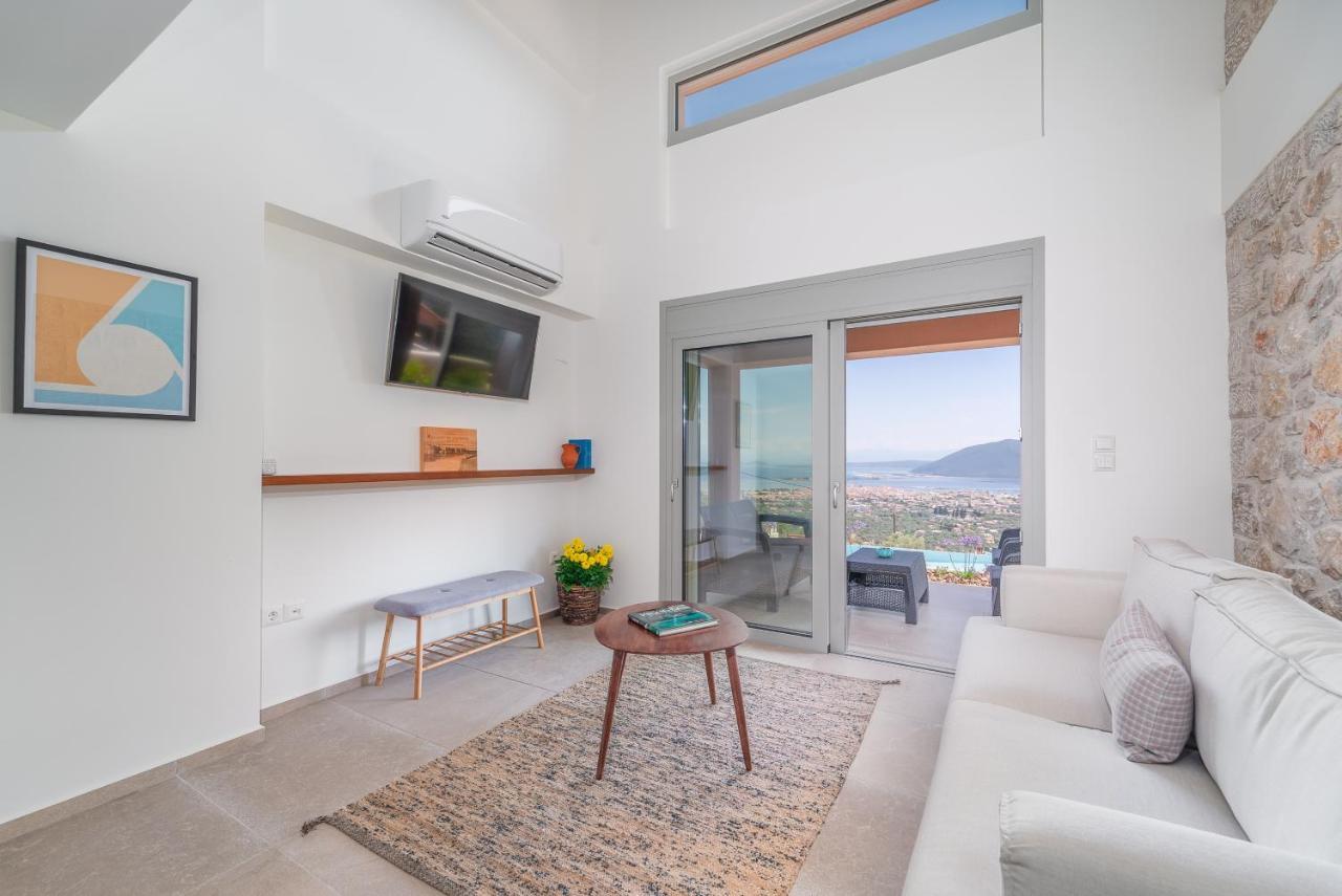31 Blue Ionian Villas Apolpaina المظهر الخارجي الصورة