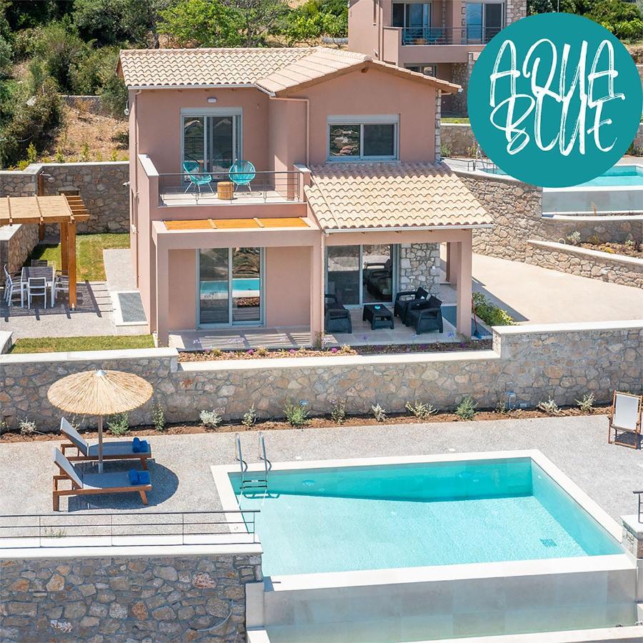 31 Blue Ionian Villas Apolpaina المظهر الخارجي الصورة