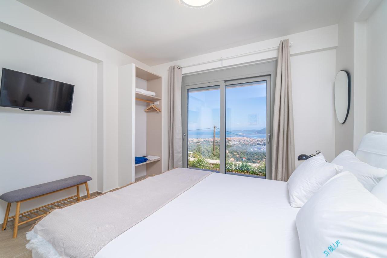 31 Blue Ionian Villas Apolpaina المظهر الخارجي الصورة