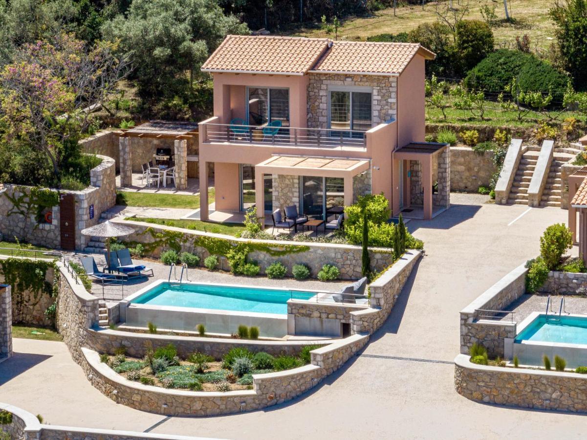 31 Blue Ionian Villas Apolpaina المظهر الخارجي الصورة