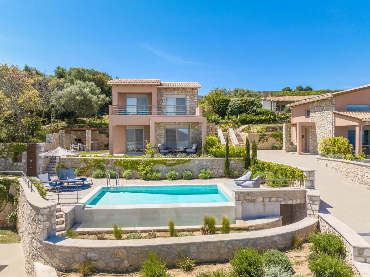 31 Blue Ionian Villas Apolpaina المظهر الخارجي الصورة