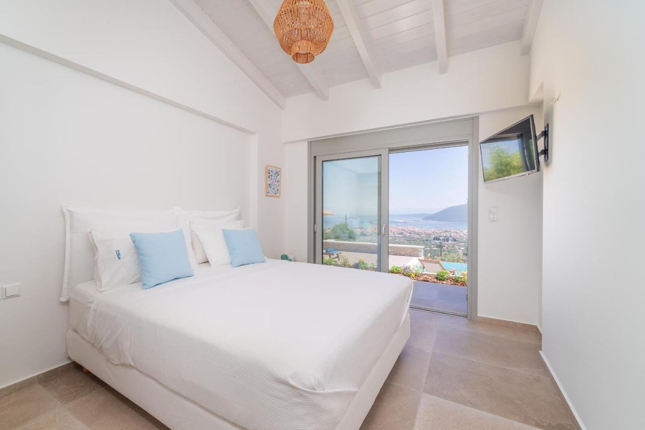 31 Blue Ionian Villas Apolpaina المظهر الخارجي الصورة