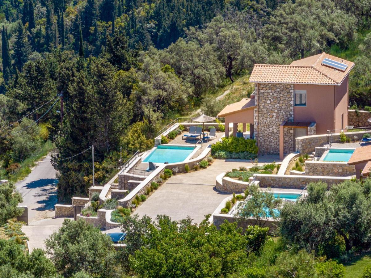 31 Blue Ionian Villas Apolpaina المظهر الخارجي الصورة