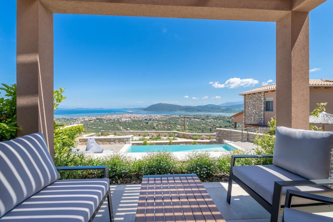 31 Blue Ionian Villas Apolpaina المظهر الخارجي الصورة