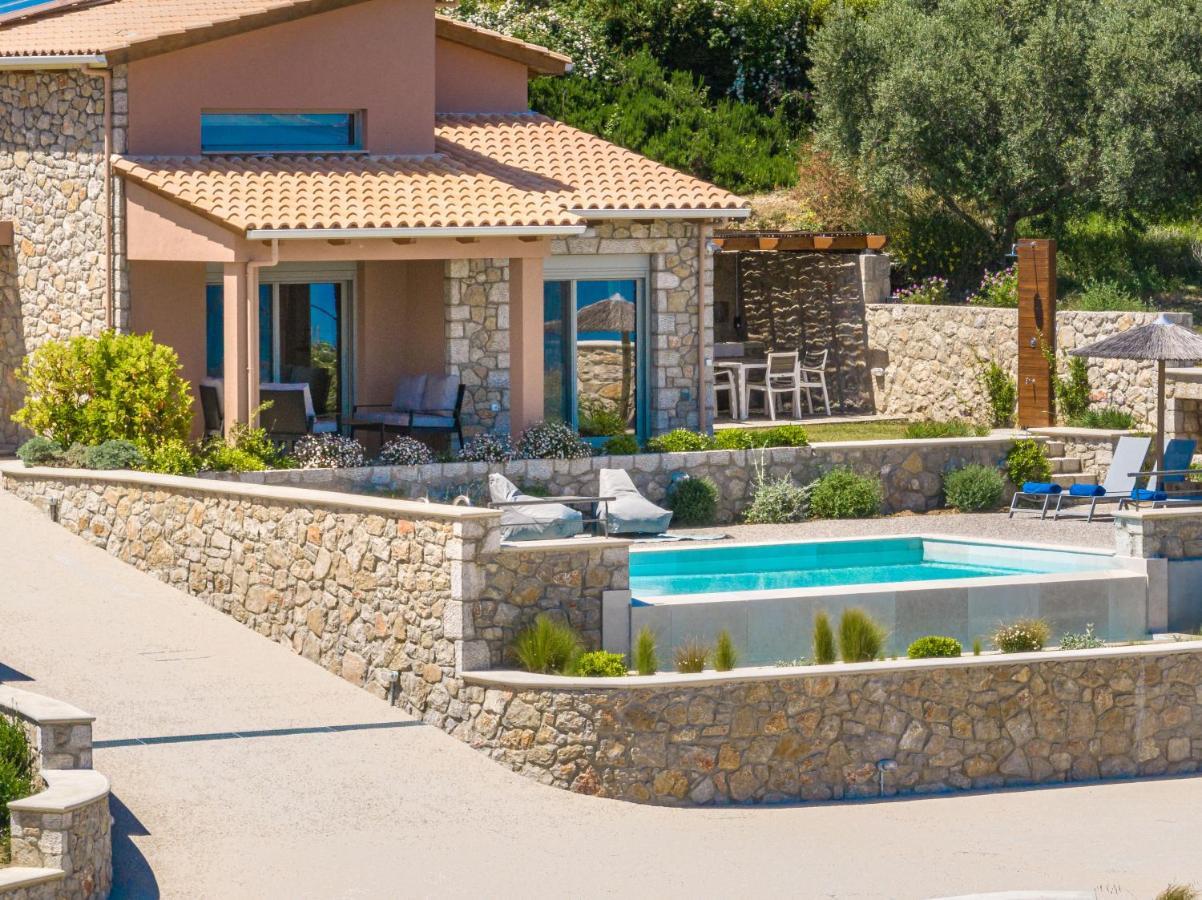 31 Blue Ionian Villas Apolpaina المظهر الخارجي الصورة